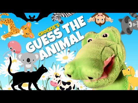 Guess the Animal! 🐾 Educational Animal Guessing Game for Kids | Crockie the Gator
