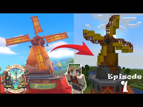 Making My Time at Portia... in Minecraft! | My Time at the TDT Server Ep 1