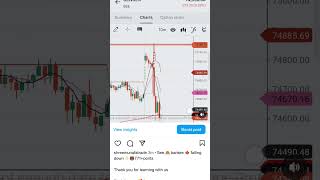 See 🙈 bankex 🍁 falling down 👇🏻🐻771+pontsThank you for learning with us ☺️ #trading