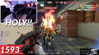 Shanks Reacts to paranormal activity | Most Watched VALORANT Clips Today V1593