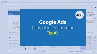 Google Ads Optimization Tip #3 | Improving Quality Score, Reducing CPC, & Increasing Conversion Rate
