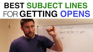 Best Subject Line for Getting Email Opens