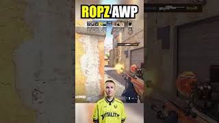 Ropz Cant Miss With AWP #cs2 #csgo #cs2clips #shorts #ropz @PeterGoatClips