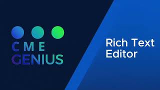 How to Use the Rich Text Editor for Course Content