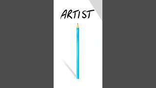Basic vs Better vs Artist Pencils #shorts #digitalart