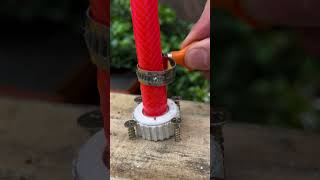 Professional Way to Secure a Hose#diy #tips #tools #hose #hacks #solutions