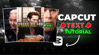 ✨ Level Up Your Edits: Capcut Text Tutorial Like  Ae [ Spiderman Edit ]