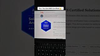 Finally AWS Solution Architect Associate certification Done ✅️. #aws #awscloud #cloudcomputing