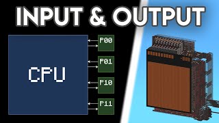 Input and Output - Let's Make a Redstone Computer! #10