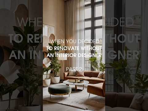 Renovation without an interior designer | Part 2 #interiordesign #interiordesigner or
