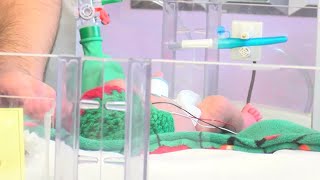 Micro-preemies spending Christmas in the NICU