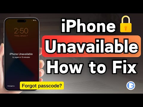 iPhone Unavailable or Security Lockout How to Unlock iPhone in Quick Ways!