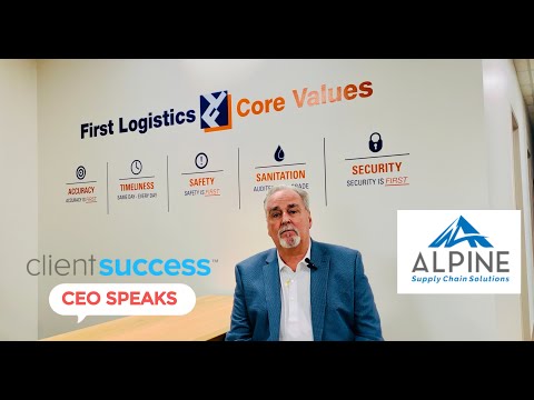 CEO of First logistics Speaks Alpine Accepted WMS Selection in 90Days, GO LIVE in 5months #challenge