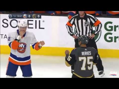 Ryan Reaves vs Ross Johnston Heavy Weight Fight Feb 16, 2020