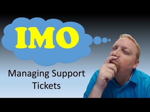 Managing Support Tickets