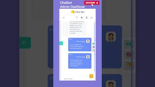 Chat Application Dashboard with Real-Time Messaging UI - ChatxBot