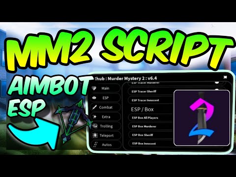 🏖️MURDER MYSTERY 2 SCRIPT │ AIMBOT, ESP │ NO KEY!
