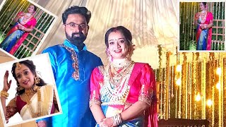 actress gowrikrishnon third and fourth wedding look/actress marriage/gowrikrishnon/Twinkle Star
