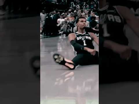 Wemby is cooking #aura #nba #edit #athlete #wemby #nbahighlights #spurs