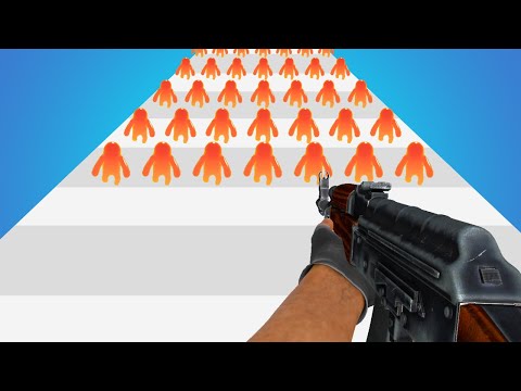 NOOB vs MAX LEVEL in Blob Shooter 3D