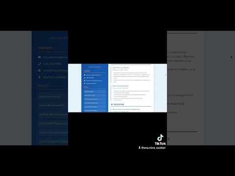 CV with coding #programming #coding