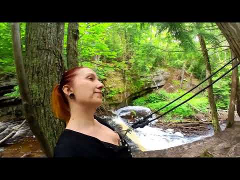 Hook Life : Pictured Rocks-Lake Superior Backcountry Waterfall Pulls