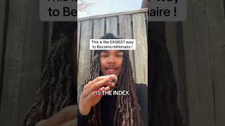 The easiest way to become a millionaire #personalfinance #canadianfinance #stocks #stockmarketcrash