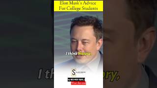 Unlocking Wisdom: Elon Musk's College Insights 🚀 #MuskWisdom #CollegeTips #short #shorts