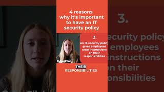 4 important reasons to have an IT security policy