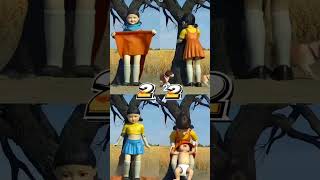 cute doll 🤔 ? 12 #squidgame #squidgameplot #ruinedbyAi #shortsviral #cute #squidgame3 #squidgame2
