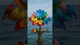 Magical Birds & Nature | Peaceful Cinematic Relaxing Video | Part 8#nature #birds #flowers