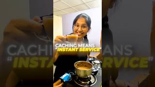 Caching - Instant Service #caching #systemdesign #softwareengineer
