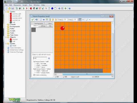 Making Pac Man in GameMaker (part 7 of 10)