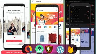 Professional E commerce Shopping Source Code Android Studio