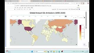 A Data Visualization Program about Global Carbon Dioxide Emissions