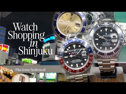 I went Watch Shopping in Shinjuku, Japan 🏃💨 (Sep 2024)