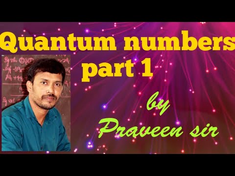 Quantum Numbers part1