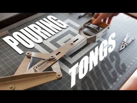 Custom Pouring Tongs for Molten Metal | Design and Assembly