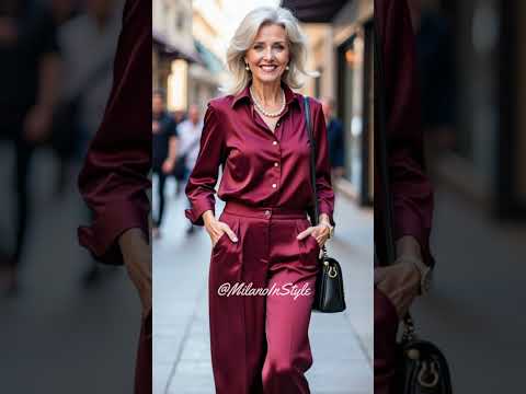 Dressing with Intention: Looks That Define Quiet Luxury #fashion #italianfashion  #styleafter50