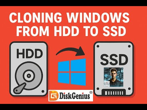 🚀 How to Clone Windows from HDD to SSD | Step-by-Step with DiskGenius