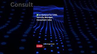 What is CISSP #shorts #shragavi_official #security #cybersecurity #itsecurity #hacker #knowledge #ai