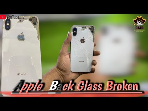 BMR-DEVA || iPhone Broken Back Glass|| Chenj Back Glass Apple🍎 || Full HD Video