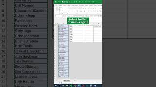 How to Generate Random Teams in Excel #excelformula #exceladvanced #excelshorts #anmhacks #msexcel