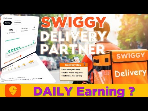 Swiggy Delivery Partner Daily Earning | Swiggy daily incentive | Swiggy Delivery boy Job earning