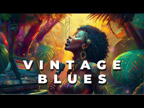 #9 Vintage Blues Music [🎙Raw Soulful Vocals ] Relaxing Night Escape l Retro Classics Style