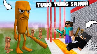 Tung Tung Sahur vs Security House in Minecraft