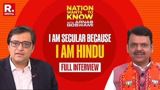 Maharashtra CM Devendra Fadnavis On Nation Wants To Know With Arnab Goswami | Republic TV