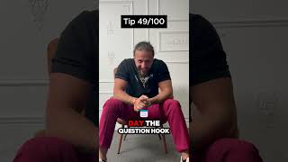 Follow for more! 🚀 "Tip 49/100 – The Question Hook (Spark Curiosity Fast)"