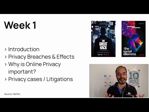 Course on Online Privacy. Motivation, Contents & topics to cover.