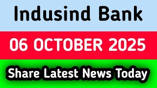 IndusInd Bank share latest news | IndusInd Bank share news | IndusInd bank share news today
